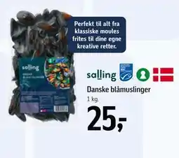 Føtex Danske blåmuslinger tilbud