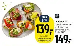 Føtex Smørrebrød tilbud