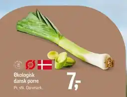 Føtex Økologisk dansk porre tilbud