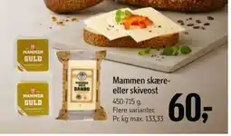 Føtex Mammen skære- eller skiveost tilbud