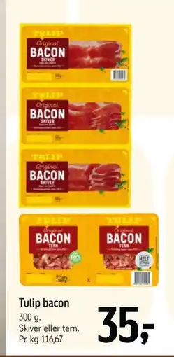 Føtex Tulip bacon tilbud