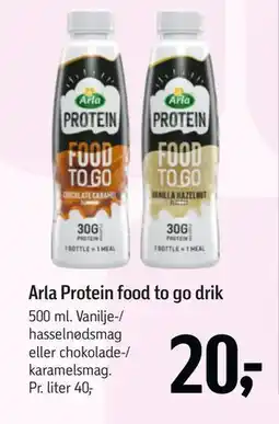 Føtex Arla Protein food to go drik tilbud