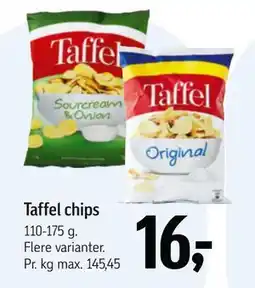 Føtex Taffel chips tilbud