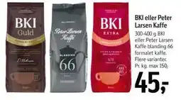 Føtex BKI eller Peter Larsen Kaffe tilbud