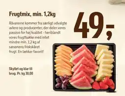 Føtex Frugtmix, min. 1,2kg tilbud