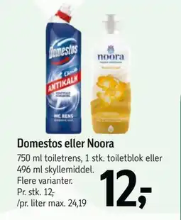 Føtex Domestos eller Noora tilbud