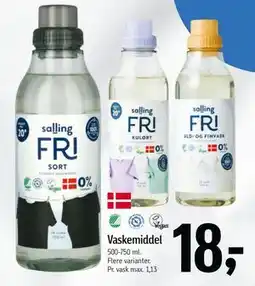 Føtex Vaskemiddel tilbud