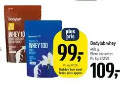 Føtex Bodylab whey tilbud