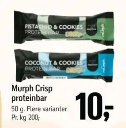 Føtex Murph Crisp proteinbar tilbud