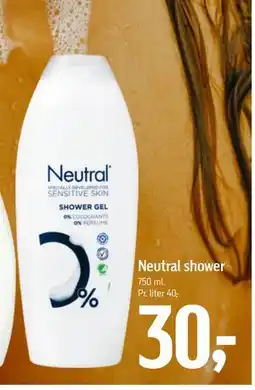 Føtex Neutral shower tilbud
