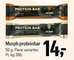 Føtex Murph proteinbar tilbud