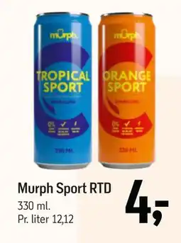 Føtex Murph Sport RTD tilbud