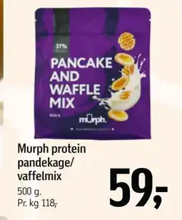 Føtex Murph protein pandekage/ vaffelmix tilbud