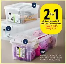 Føtex 2for1 på SmartStore classic. Køb 2 og få den ene gratis tilbud