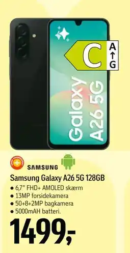 Føtex Samsung Galaxy A26 5G 128GB tilbud