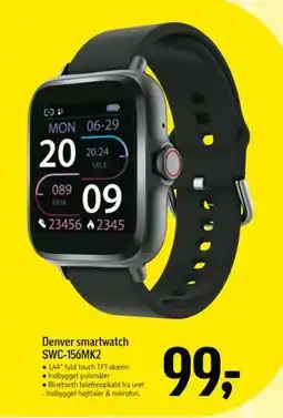 Føtex Denver smartwatch SWC-156MK2 tilbud