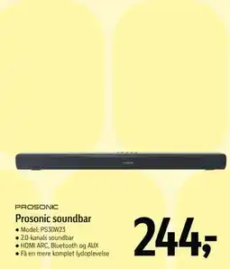 Føtex Prosonic soundbar tilbud