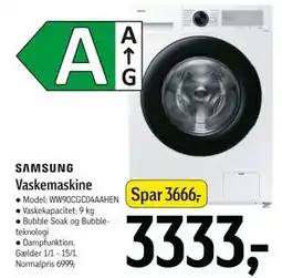 Føtex Vaskemaskine tilbud