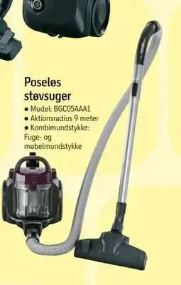 Føtex Poseløs støvsuger tilbud