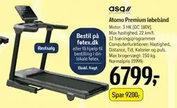 Føtex Atomo Premium løbebånd tilbud