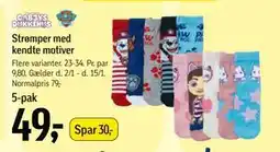 Føtex Strømper med kendte motiver tilbud