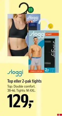 Føtex Top eller 2-pak tights tilbud