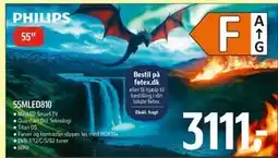 Føtex PHILIPS 55MLED810 tilbud