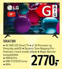 Føtex LG 50UA7300 tilbud