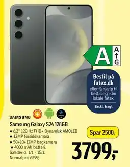 Føtex Samsung Galaxy S24 128GB tilbud