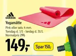 Føtex Yogamåtte tilbud