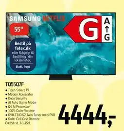 Føtex SAMSUNG TQ55Q7F tilbud