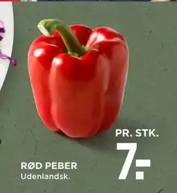 MENY RØD PEBER tilbud