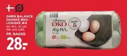 MENY GRØN BALANCE DANSKE ØKOLOGISKE ÆG tilbud