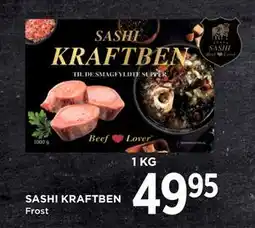 MENY SASHI KRAFTBEN tilbud