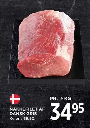 MENY NAKKEFILET AF DANSK GRIS tilbud