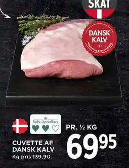 MENY CUVETTE AF DANSK KALV tilbud