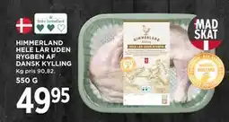 MENY HIMMERLAND HELE LÅR UDEN RYGBEN AF DANSK KYLLING tilbud