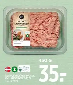 MENY GESTUS HAKKET DANSK KYLLINGEKØD 7-10 % tilbud