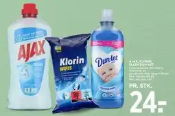 MENY AJAX, KLORIN ELLER DUN-LET tilbud