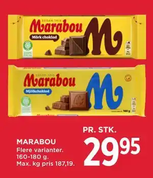 MENY MARABOU tilbud