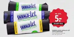 MENY SNØRELUKKE SKRALD-LET AFFALDSPOSER tilbud