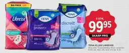 MENY TENA ELLER LIBRESSE tilbud
