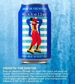 MENY DRINK’IN THE WINTER tilbud