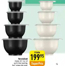 Imerco Røreskålsæt (8 dele) tilbud