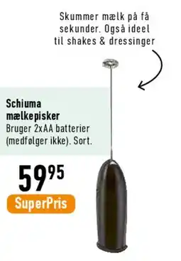 Imerco Schiuma mælkeskummer tilbud