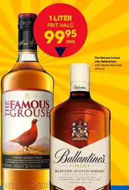 BorderShop The Famous Grouse / Ballantine's Finest tilbud