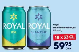 BorderShop Royal IPA / Blanche 18 x 33 CL tilbud