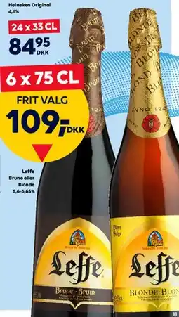 BorderShop Leffe (Brune eller Blonde) tilbud