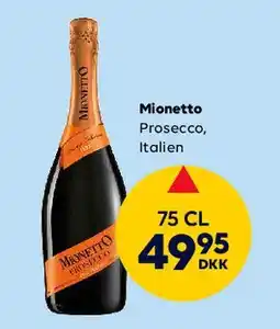 BorderShop Mionetto Prosecco (75 cl) tilbud
