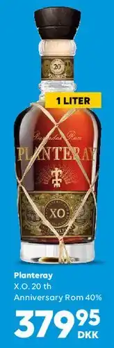 BorderShop Plantation X.O. 20th Anniversary tilbud